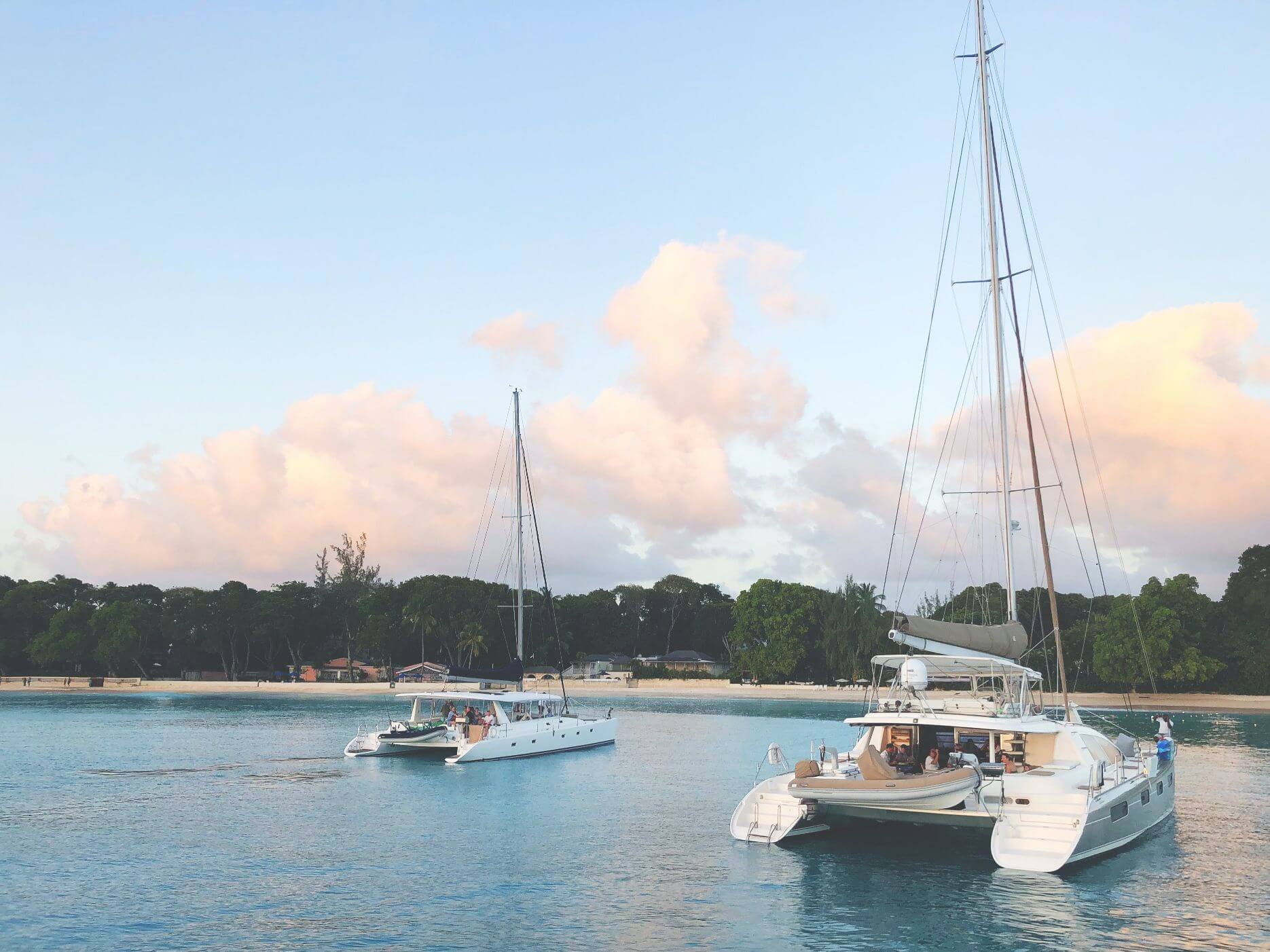 yacht types catamaran