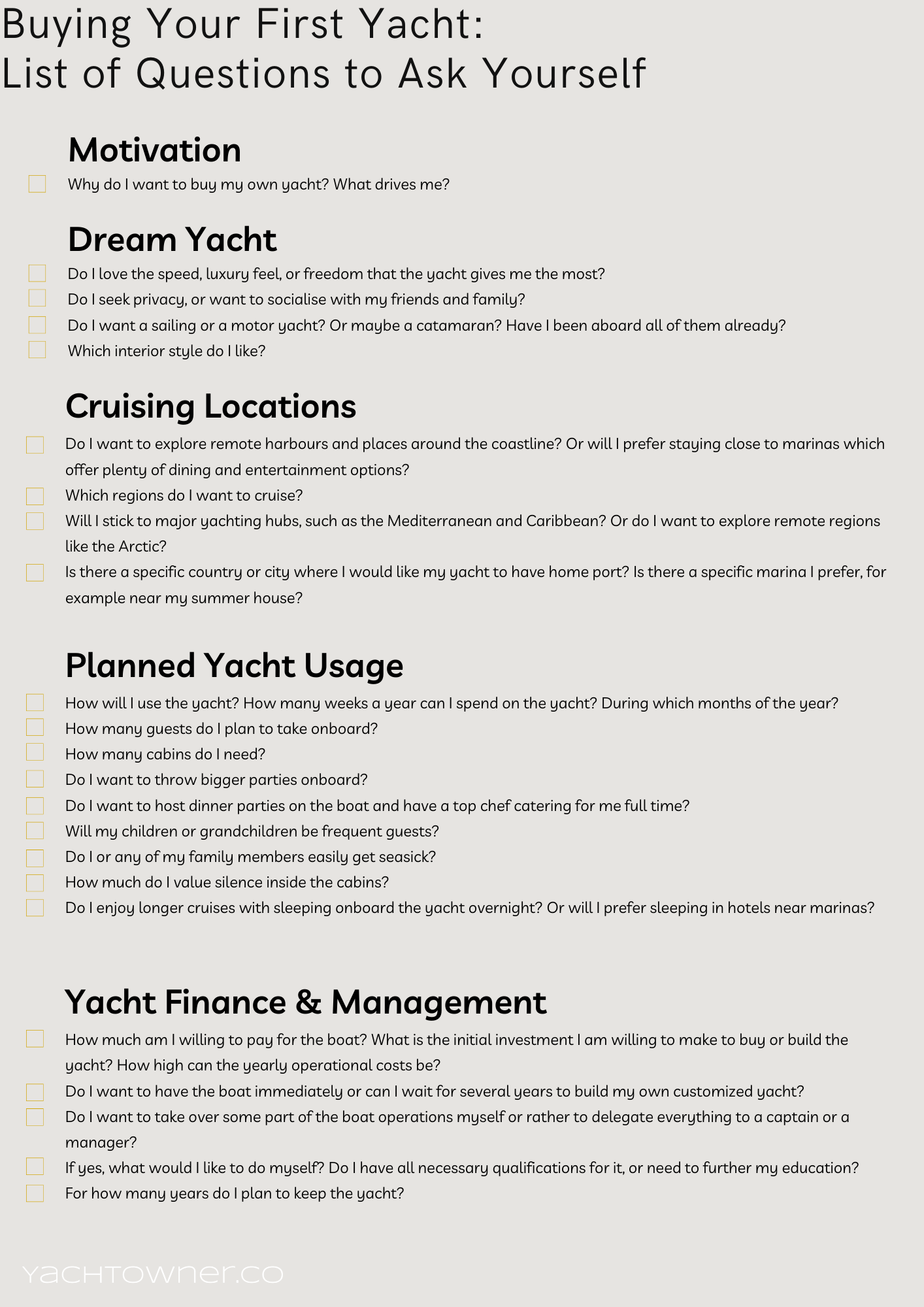 How to Buy a Yacht YachtOwner.co